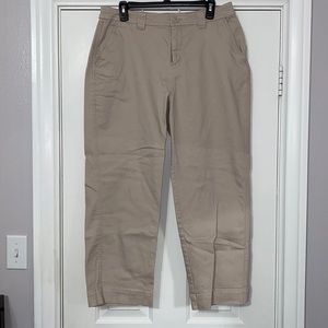 A New Day Crop Khakis size 14